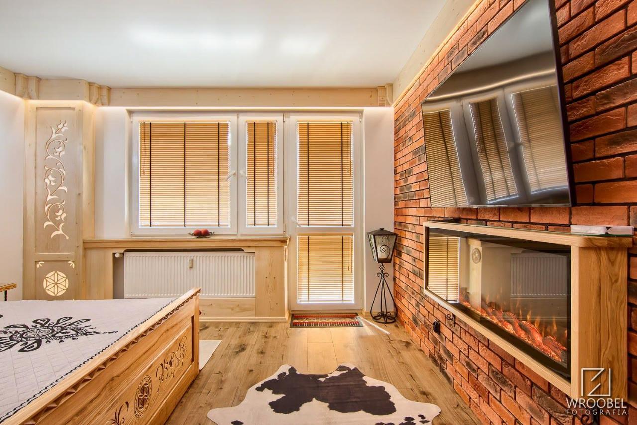 Apartament Zakopane Utrzymany W Stylu Goralskiej Chaty Exterior foto