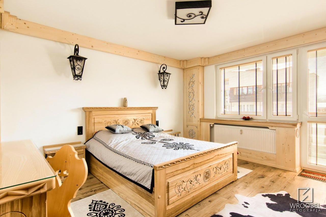Apartament Zakopane Utrzymany W Stylu Goralskiej Chaty Exterior foto